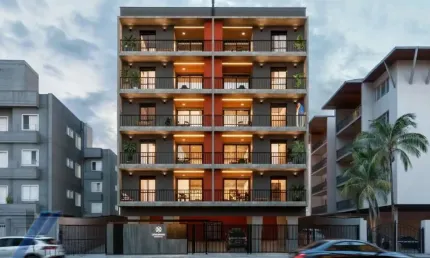Ubatuba, Tenório - Lançamento, Apartamentos com 5 tipos de plantas de 62 a 80m2 - Lazer Completo