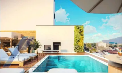 Ubatuba, itaguá - apartamento em construção com 02 dormitórios, sendo 01 suíte.