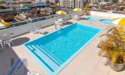 Ubatuba, Centro - Apartamento de 02 dormitorios sendo 01 suite e área de lazer.