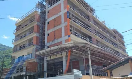 Ubatuba, Toninhas - Apartamento Garden em construção com 02 dormitórios sendo 01 suíte, á 500 metros da praia.