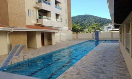 Ubatuba, Itaguá - Apartamento com 02 dormitórios, sendo 01 suíte e área de lazer.