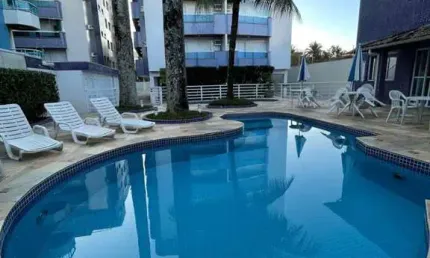Ubatuba, itaguá - apartamento mobiliado com 03 dormitórios, sendo 01 suítes, área de lazer.