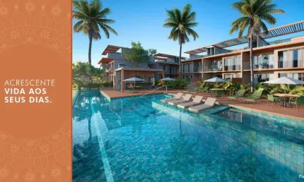 Itacimirim| Villages Terreos com GArden| ou Superiores com Terraço| a partir de 73m²