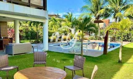 Guarajuba| Casa Duplex com 280m²| 5 Suítes| 4 Vagas