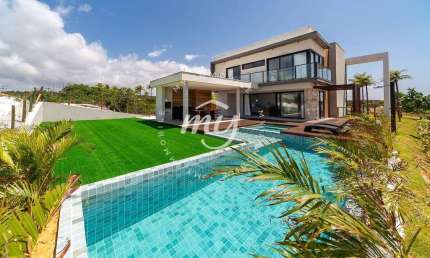 Costa do Sauípe| Casa Duplex Alto Padrao 426m²| 4 Suítes