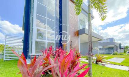 Camaçari| Terras Alphaville| Casa Duplex Nascente| Alto Padrão 217m²| 4 Dormitórios| 2 Vagas
