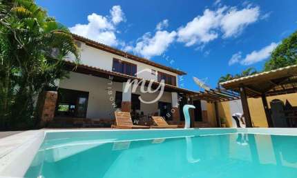 Guarajuba| Paraíso| Casa Duplex 400m²| 300 m Praia| 6 Dormitórios| 3 Vagas| Mobiliada