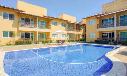 Guarajuba| Village Térreo com 70m²| 2 Dormitórios| 1 Vaga