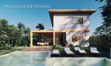 Praia do Forte| Villas Iberostar| Casa Duplex 304m²| 5 Suítes| 2 Vagas| Piscina| Gourmet