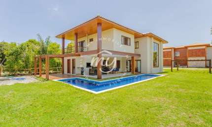 Praia do Forte| Praia Bella| Casa 486m²| 5 Suítes| 5 Vagas| Mobiliada| Piscina| APP Fundo