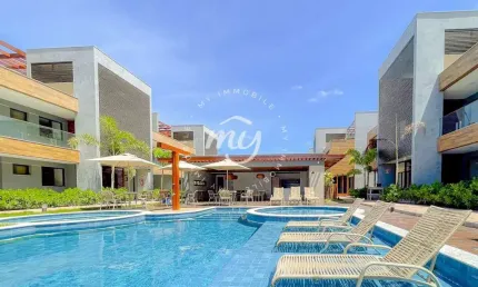 Itacimirim| village térreo com garden| 125 m2| 3 suítes| 2 vagas| reserva perla laguna