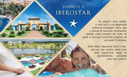 Praia do Forte| Lote 600m2 | 300 m da praia | Complexo Iberostar