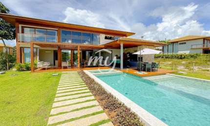 Praia do Forte| Praia Bella| Casa 455m²| 6 Suítes| 5 Vagas| Piscina| Gourmet|Churrasqueira