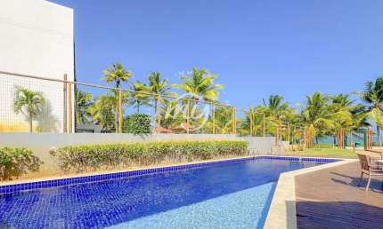 Itacimirim| Village Duplex 125m²| Pé na Areia| 3 Dormitórios| 1 Vaga| Mobiliado