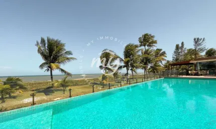 Itacimirim| Apartamento com 140 m2| 3 Suítes| 2 Vagas| Pé na Areia