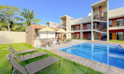 Itacimirim| Village Térreo 92m²| 3 Dormitórios| 1 Vaga| Garden| A 250 m da Praia do Surf