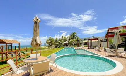 Itacimirim| aptº duplex com terraço e piscina vista mar| 142 m²| 3 suítes| 2 vagas