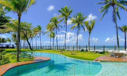 Marluá Itacimirim| Casa Mobiliada 180m²| 4 Suítes| 2 Vagas| Pé na Areia| Praia da Espera