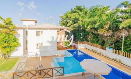 Imbassaí| Village Duplex com 127m²| Mobiliado| 3 Dormitórios| 3 Vagas| Piscina e Garden