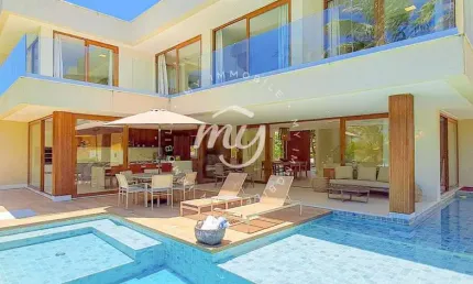 Guarajuba| mansão luxuosa| vista mar| 310m²| 7 suítes| 2 vagas| piscina privativa