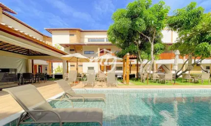 Guarajuba| Apartamento Duplex com 100m²| 4 Suítes| Mezanino| 2 Vagas| Luna Guarajuba