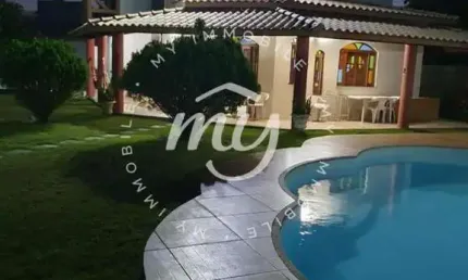 Barra de jacuípe| parque do jacuípe| casa com 4 suites| area gourmet| piscina| churrasqueira