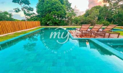 Praia do Forte| Casa Duplex com 450m²| 7 Suites| Nascente| Mobiliada| Sala de Cinema| Piscina