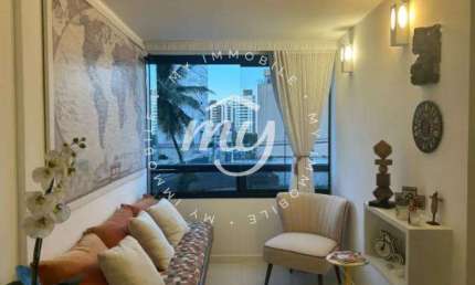 Pituba| Apartamento com 60m²| Nascente| Mobiliado| 2 Dormitórios| 2 Vagas