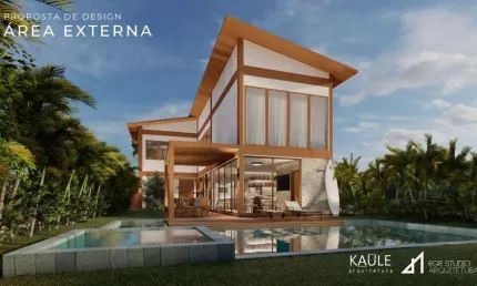 Costa de Sauipe| Casa Duplex com 192m²| Em Construção| 3 Suites| Alto Padrão