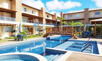 Itacimirim| village triplex 136 m2| 5 dormitórios| 2 vagas| na praia do surf