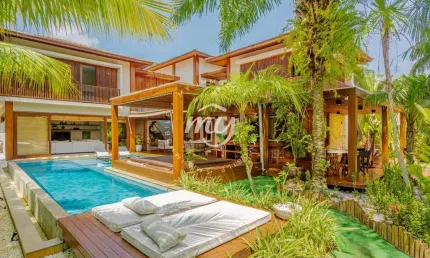 Praia do Forte| Casa Duplex 480m²| 5 Suítes| Gourmet| Piscina