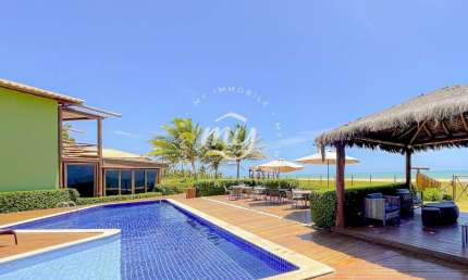 Itacimirim| Village Duplex com 100m2| Pé na Areia| Frente Mar|3 suítes| 1 vaga