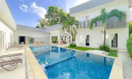 Itacimirim| Casa Deplex 467 m2| 8 Suítes| Piscina com Hidro| no Quinta das Lagoas