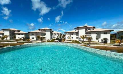 Praia do Forte|Piscinas Naturais|Village Térreo 92m²|3 Quartos|2 Vagas|Nascente|Mobiliado