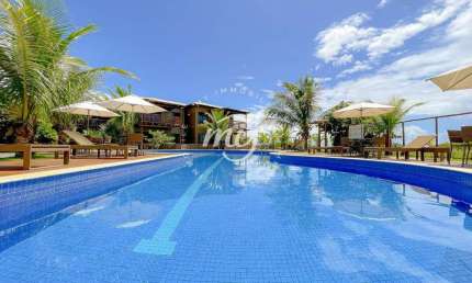 Itacimirim| Bangalô Duplex 141m²| 3 suítes| Garden| Vista Mar| 2 Vagas| Pé na Areia