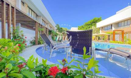 Itacimirim| Village Duplex 112m²| 3 Dormitórios| 1 Vaga| na Praia da Espera
