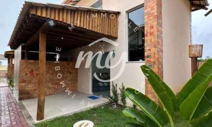 Imbassaí|Casa|duplex|80m²| Mobiliada|dormitorio|1 Suíte|1 Vaga