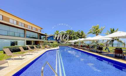 Itacimirim| Aptº Duplex 121m²| Pé na Areia| 3 Suítes| Mobiliado| 2 Vagas| Praia da Espera
