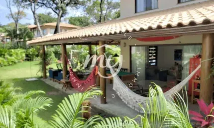 Praia do forte| açu da torre| casa duplex 200 m2| 4 suítes| 3 vagas| mobiliada| praia do forte