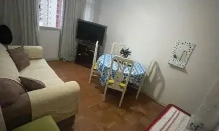 Imóvel para aluguel tem 50 metros quadrados com 1 quarto na quadra da praia em pompéia - santos – sp