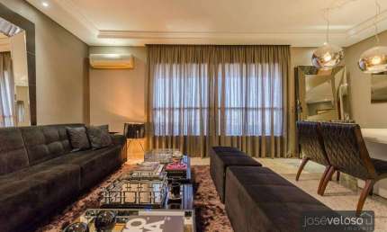 Apartamento com 3 dormitórios para alugar, 150 m² por R$ 12.000,00/mês - Cristo Rei - Curitiba/PR