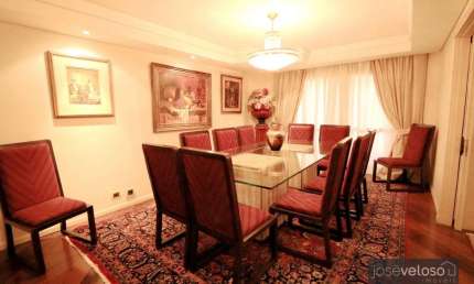 Excelente Apartamento 444m² útil, Andar Alto, 4 suítes, 4 vagas, Batel - José Veloso Imóveis