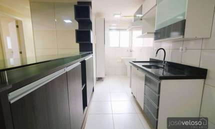 Apartamento com 3 dormitórios para alugar, 59 m² por R$ 2.000/mês - Santa Quitéria - Curitiba/PR