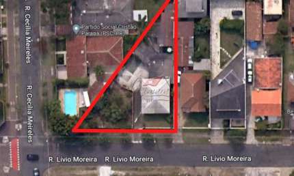 Terreno à venda na Rua Lívio Moreira, 393, São Lourenço, Curitiba, 694 m2 por R$ 1.350.000