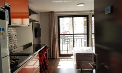 Apartamento com 1 quarto para alugar na Rua Riachuelo, 110, Centro, Curitiba, 28 m2 por R$ 1.798