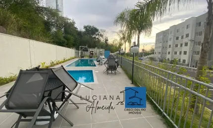Apartamento à venda com condomínio completo em nova iguaçu.