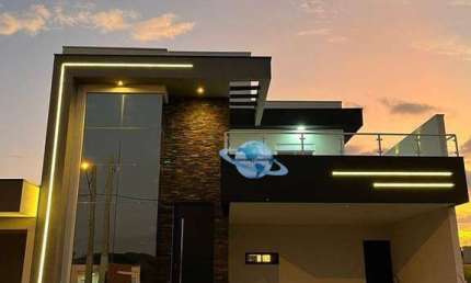 Casa com 4 dormitórios (4 suítes) à venda, 225 m² por R$ 1.690.000 - Residencial Evidências - Indaiatuba/SP
