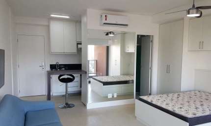 Apartamento de 41m² para aluguel - Brooklin Paulista, São Paulo