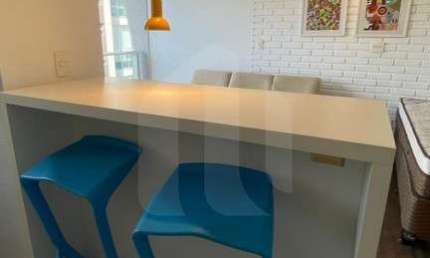 Apartamento para Locação no Brooklin 35m², 1 quarto, 1 vaga