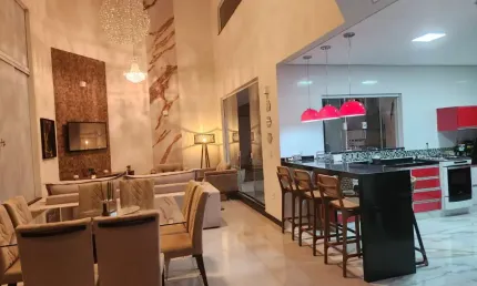 Casa em condomínio fechado com 3 quartos para alugar no Residencial Village Damha, Araraquara 
